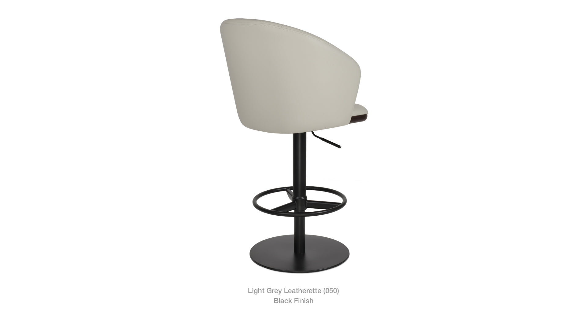 Athena Piston Stool - compact and stylish design | Image 6 | InSTYLE Home & Rugs