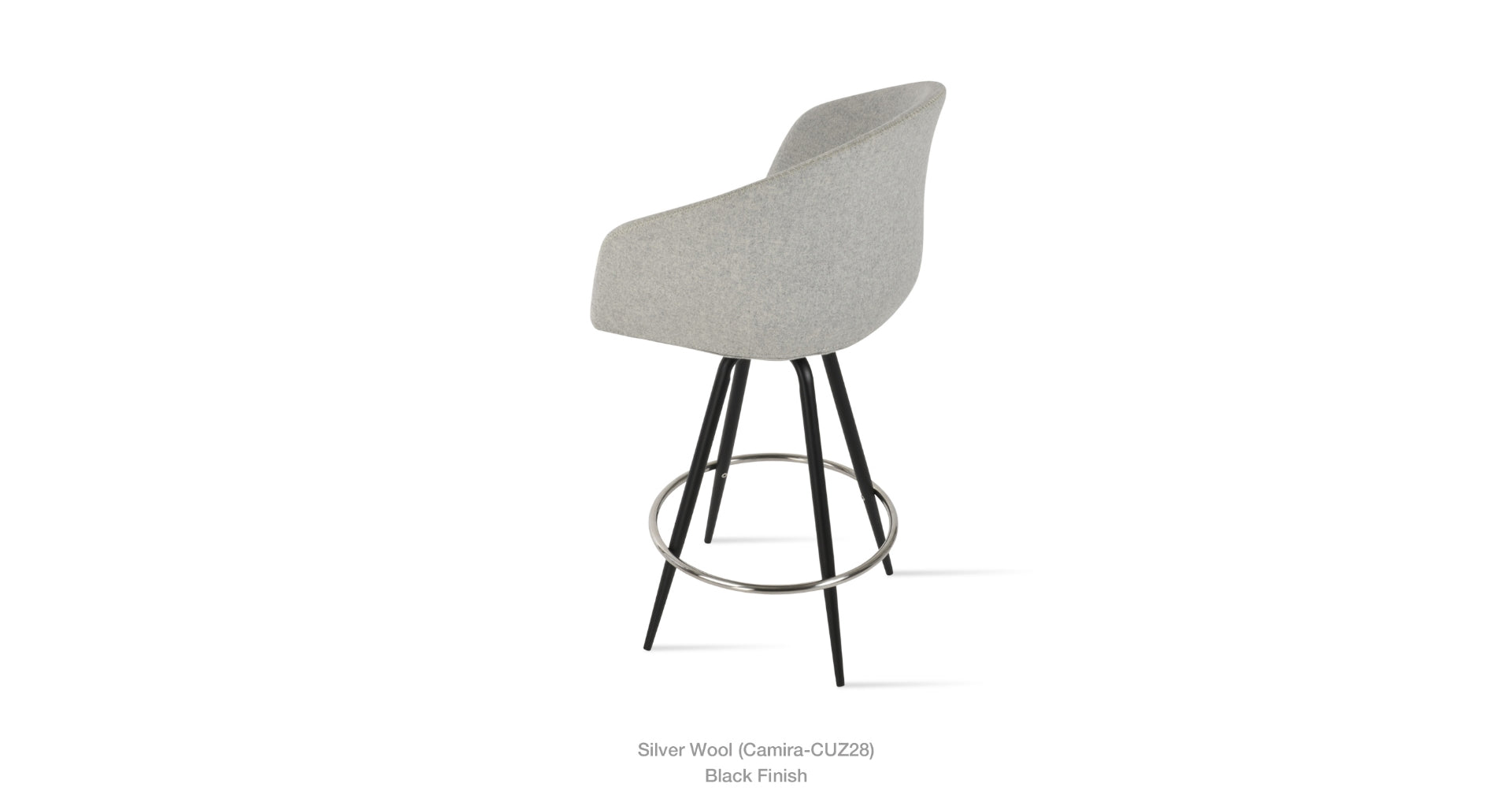 Tribeca Max Swivel Stool - compact and stylish design | Image 19 | InSTYLE Home & Rugs