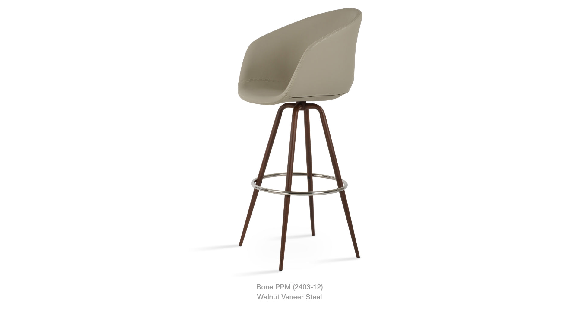 Tribeca Max Swivel Stool - compact and stylish design | Image 17 | InSTYLE Home & Rugs