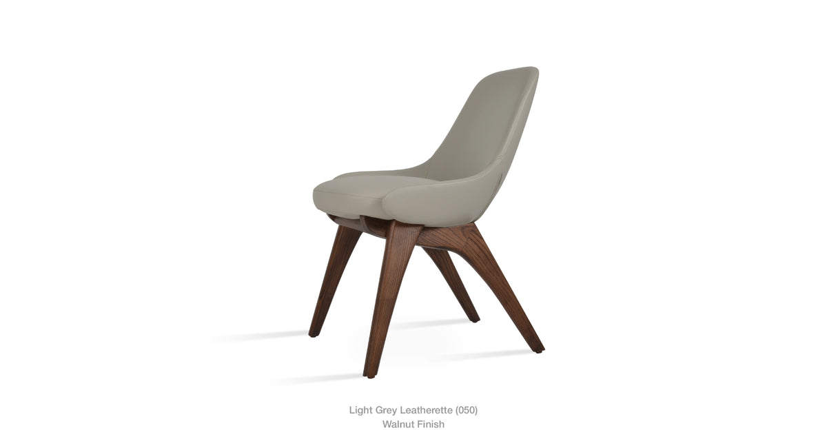 Gazel X Wood Chair - comfortable seating for dining and office spaces | Image 3 | InSTYLE Home & Rugs