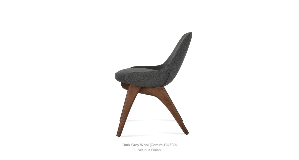 Gazel X Wood Chair - comfortable seating for dining and office spaces | Image 5 | InSTYLE Home & Rugs