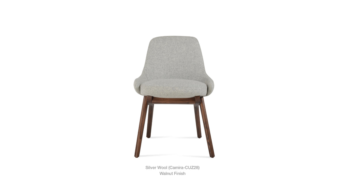 Gazel X Wood Chair - comfortable seating for dining and office spaces | Image 6 | InSTYLE Home & Rugs