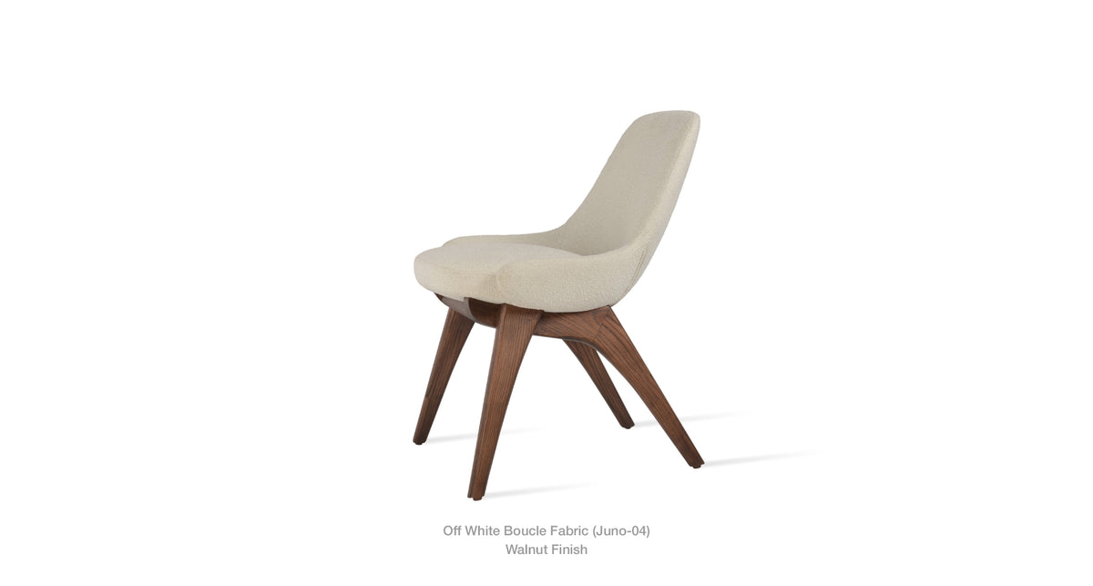 Gazel X Wood Chair - comfortable seating for dining and office spaces | Image 9 | InSTYLE Home & Rugs