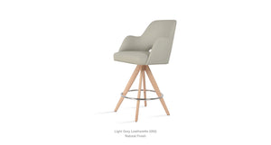 Marash Arm Pyramid MW Stool - compact and stylish design | Image 2 | InSTYLE Home & Rugs