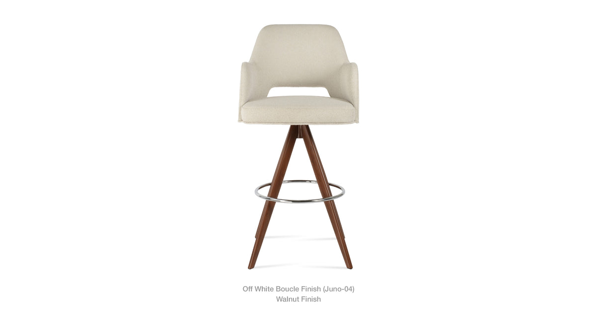 Marash Arm Pyramid MW Stool - compact and stylish design | Image 4 | InSTYLE Home & Rugs