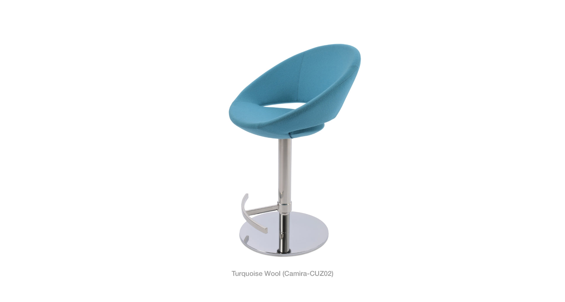 Crescent Piston T Footrest - | Image 4 | InSTYLE Home & Rugs