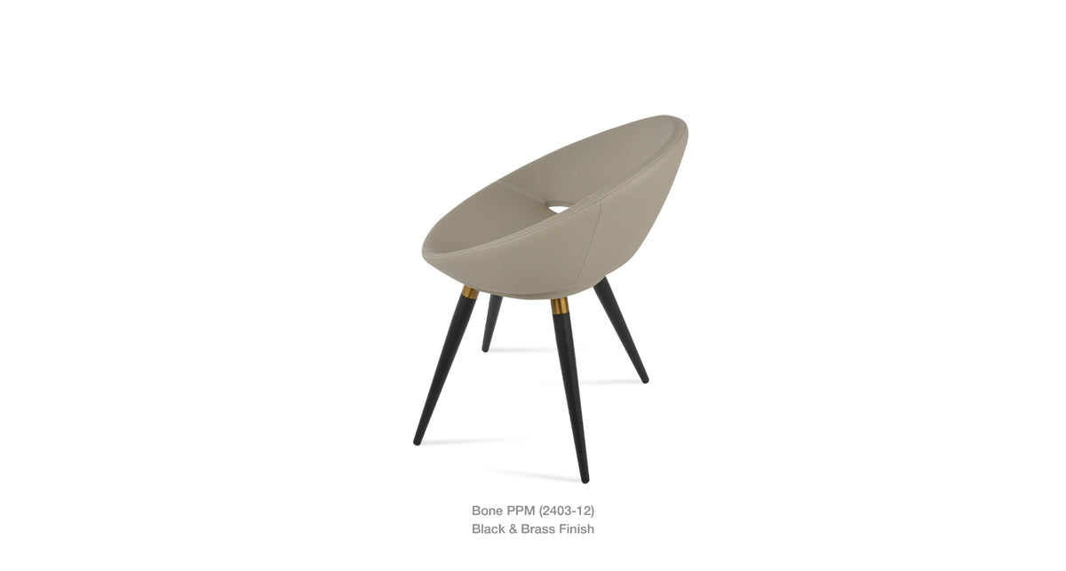 Crescent Ana Chair - comfortable seating for dining and office spaces | Image 3 | InSTYLE Home & Rugs