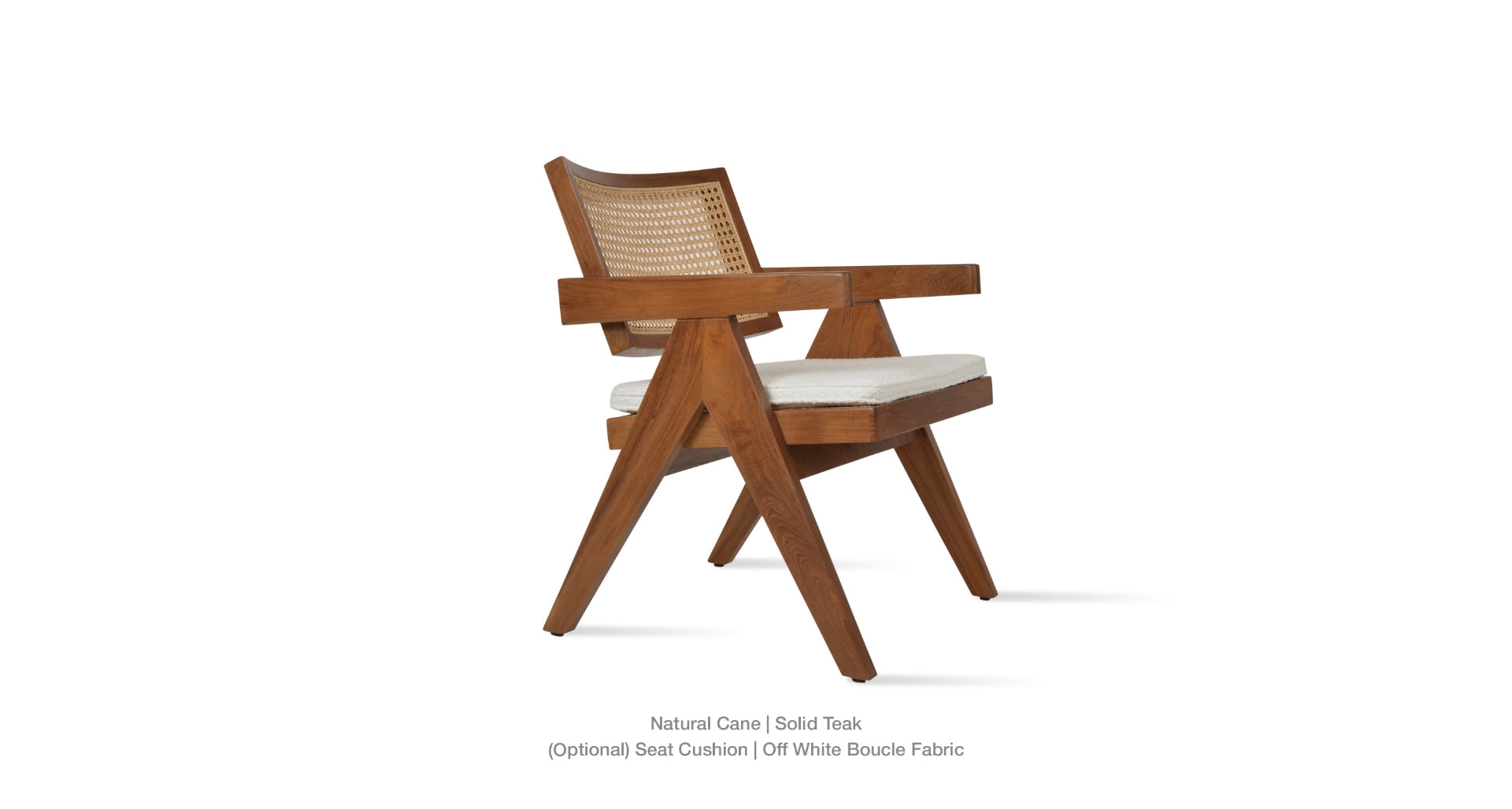 Pierre J Arm Teak Full Wicker Lounge - | Image 11 | InSTYLE Home & Rugs