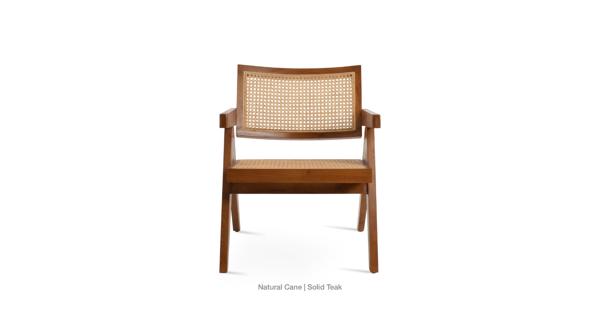 Pierre J Arm Teak Full Wicker Lounge - | Image 1 | InSTYLE Home & Rugs