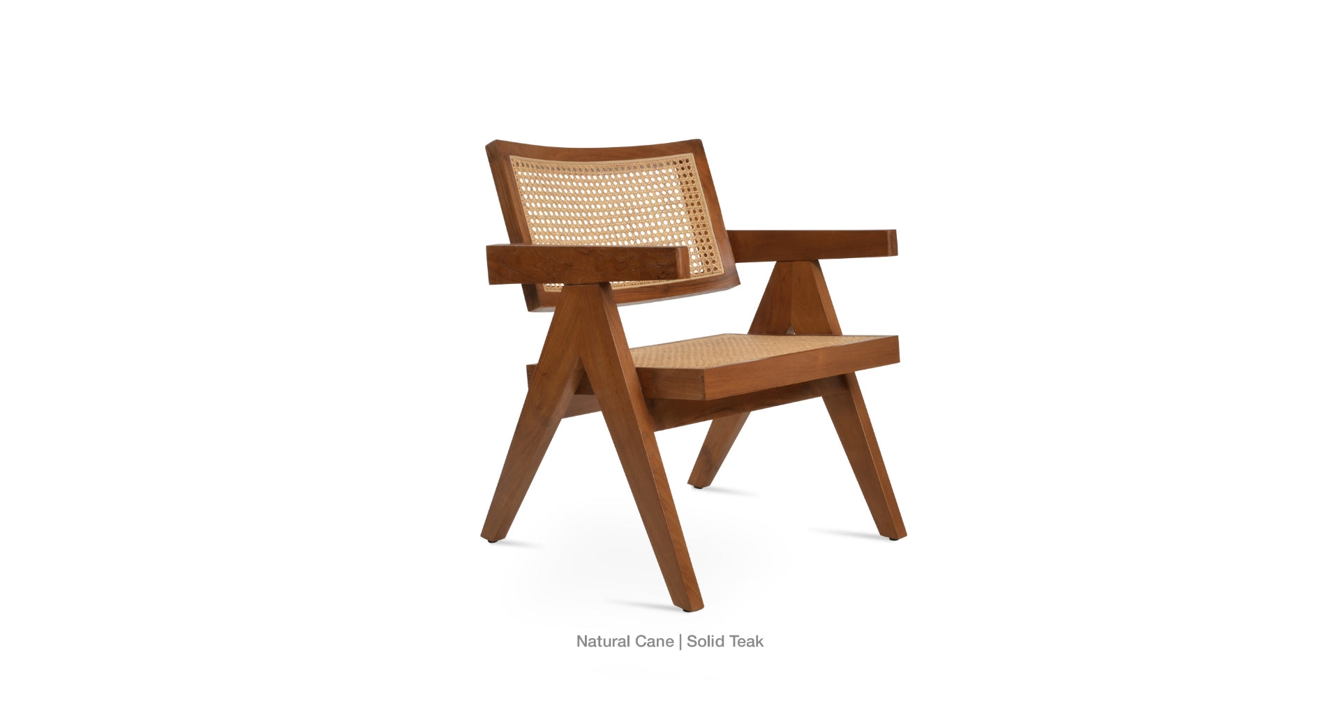 Pierre J Arm Teak Full Wicker Lounge - | Image 2 | InSTYLE Home & Rugs