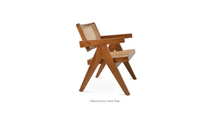 Pierre J Arm Teak Full Wicker Lounge - | Image 3 | InSTYLE Home & Rugs