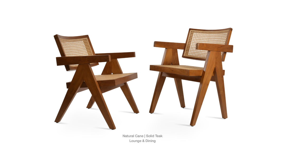 Pierre J Arm Teak Full Wicker Lounge - | Image 6 | InSTYLE Home & Rugs