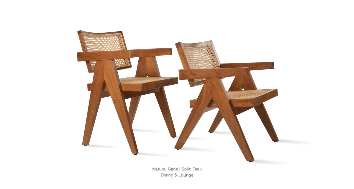 Pierre J Arm Teak Full Wicker Lounge - | Image 7 | InSTYLE Home & Rugs