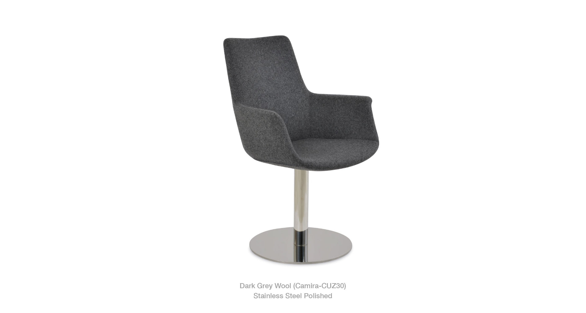Bottega Round Swivel HB Chair - durable construction for long-lasting use | Image 15 | InSTYLE Home & Rugs