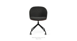 Athena Spider Swivel Chair - comfortable seating for dining and office spaces | Image 8 | InSTYLE Home & Rugs