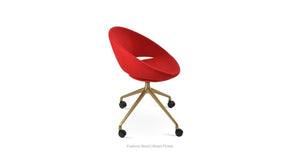 Crescent Spider Swivel Chair - comfortable seating for dining and office spaces | Image 23 | InSTYLE Home & Rugs