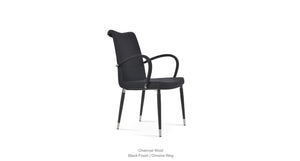 Tulip Arm Ana Chair - comfortable seating for dining and office spaces | Image 17 | InSTYLE Home & Rugs