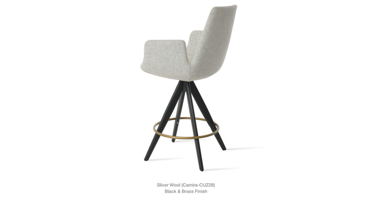 Eiffel Arm Pyramid MW Stools - available in various heights | Image 5 | InSTYLE Home & Rugs