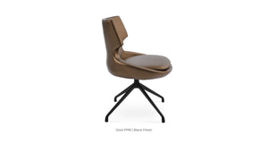 Patara Spider Swivel Chair - comfortable seating for dining and office spaces | Image 56 | InSTYLE Home & Rugs