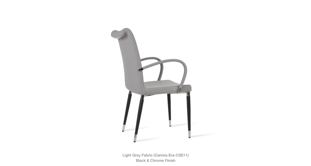 Tulip Arm Ana Chair - comfortable seating for dining and office spaces | Image 20 | InSTYLE Home & Rugs