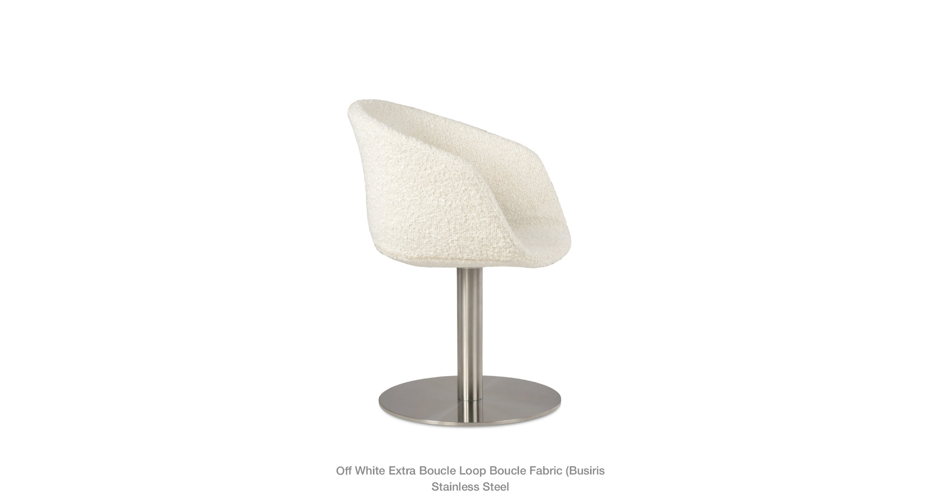 Tribeca Round Chair - comfortable seating for dining and office spaces | Image 1 | InSTYLE Home & Rugs