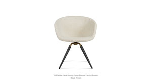 Tribeca Carrot Swivel Chair - durable construction for long-lasting use | Image 19 | InSTYLE Home & Rugs