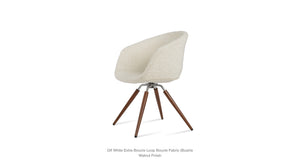 Tribeca Carrot Swivel Chair - durable construction for long-lasting use | Image 20 | InSTYLE Home & Rugs