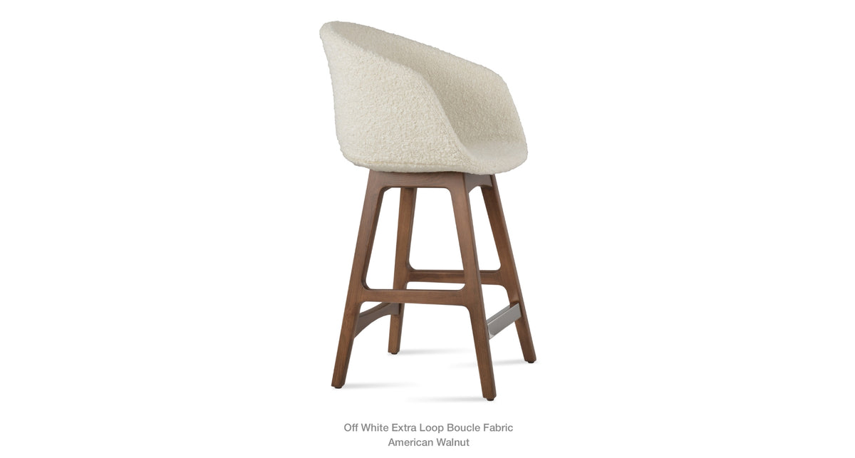 Tribeca PR Wood Stool - perfect for small spaces | Image 26 | InSTYLE Home & Rugs