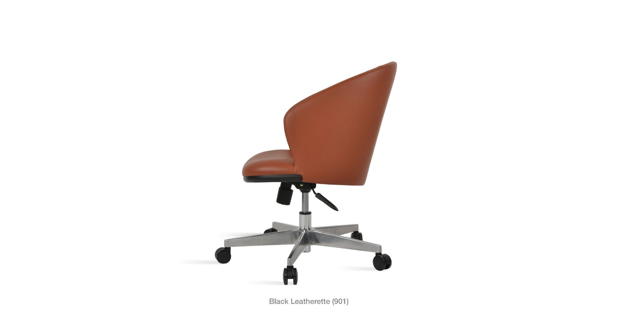 Athena Office Chair - comfortable seating for dining and office spaces | Image 12 | InSTYLE Home & Rugs