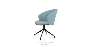 Athena Spider Swivel Chair - comfortable seating for dining and office spaces | Image 23 | InSTYLE Home & Rugs
