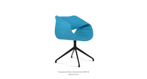 Seminyak Spider Swivel Chair - comfortable seating for dining and office spaces | Image 12 | InSTYLE Home & Rugs