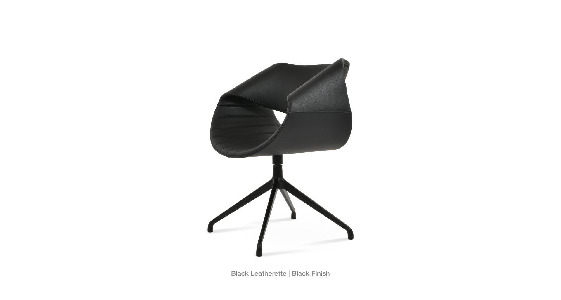 Seminyak Spider Swivel Chair - comfortable seating for dining and office spaces | Image 15 | InSTYLE Home & Rugs