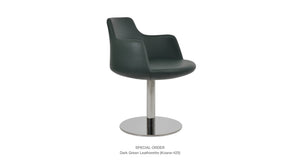 Dervish Round Swivel Chair - comfortable seating for dining and office spaces | Image 21 | InSTYLE Home & Rugs