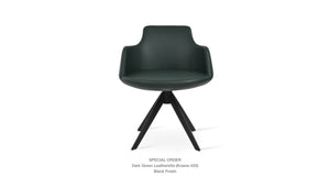Dervish Sword Swivel Chair - comfortable seating for dining and office spaces | Image 20 | InSTYLE Home & Rugs