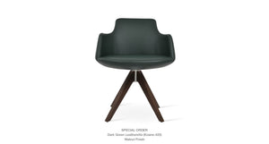 Dervish Pyramid Swivel Chair - comfortable seating for dining and office spaces | Image 45 | InSTYLE Home & Rugs