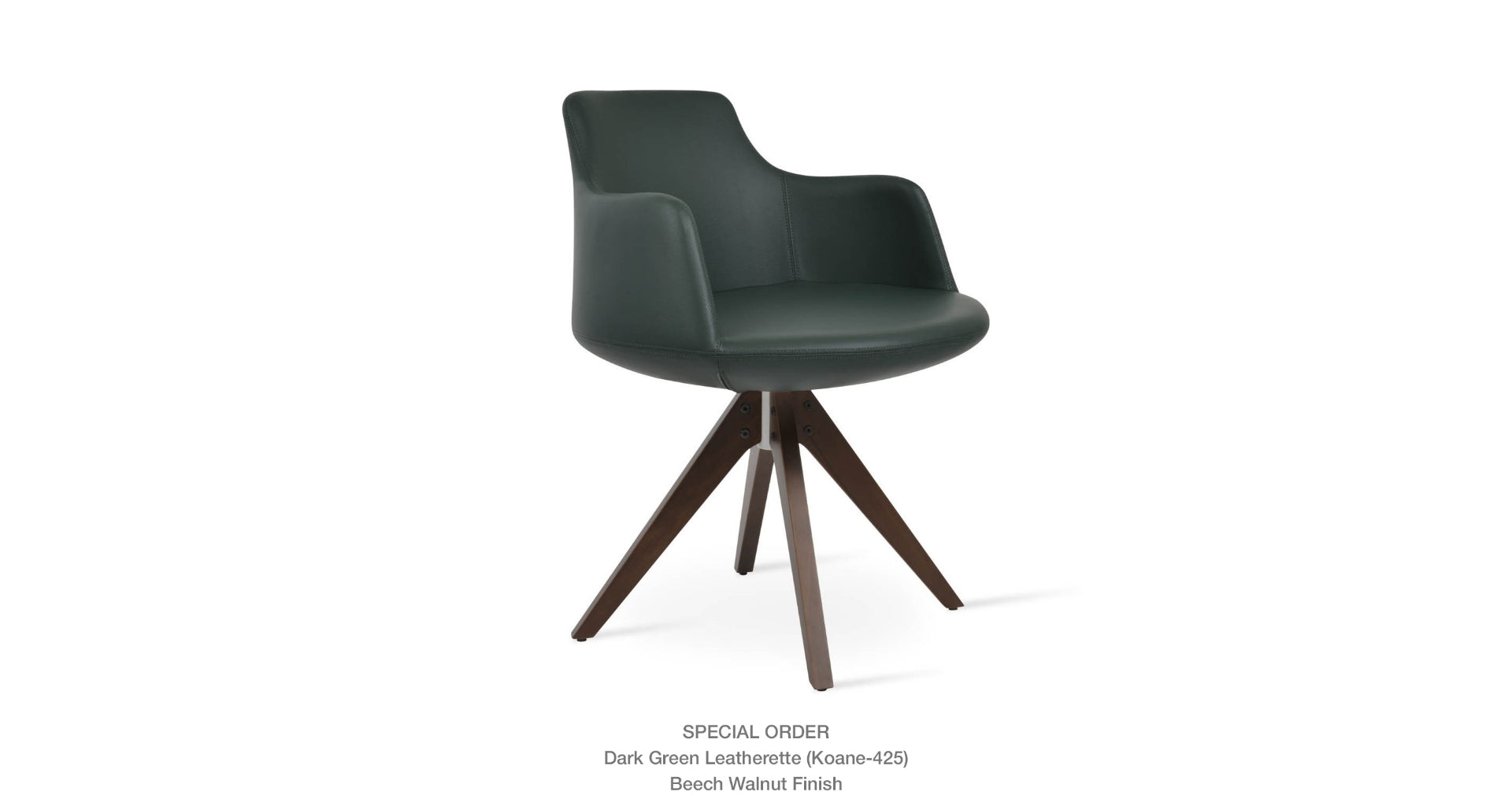 Dervish Pyramid Swivel Chair - comfortable seating for dining and office spaces | Image 46 | InSTYLE Home & Rugs