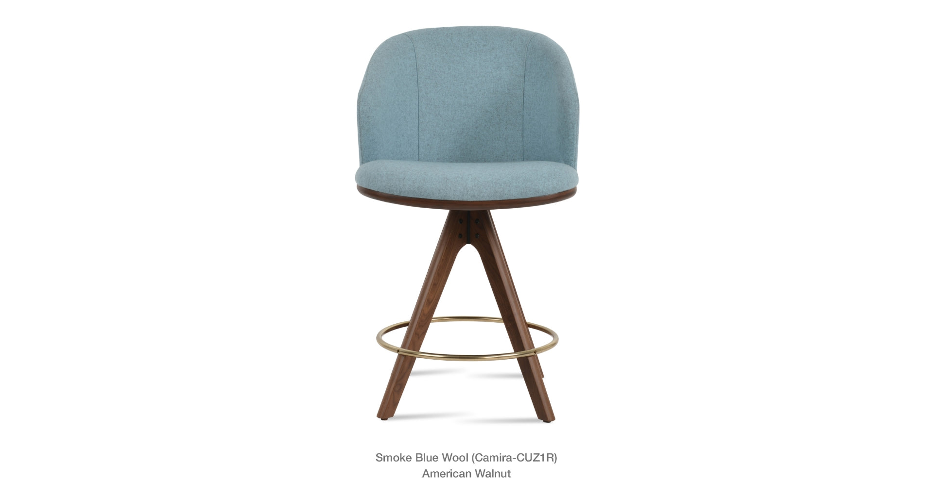 Athena Pyramid Swivel Stools - available in various heights | Image 7 | InSTYLE Home & Rugs