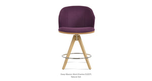 Athena Pyramid Swivel Stools - available in various heights | Image 8 | InSTYLE Home & Rugs