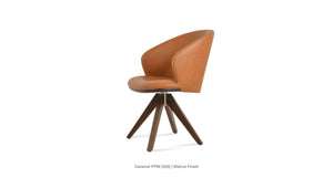 Athena Pyramid Swivel Chair - durable construction for long-lasting use | Image 10 | InSTYLE Home & Rugs