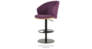 Athena Piston Stool - compact and stylish design | Image 9 | InSTYLE Home & Rugs