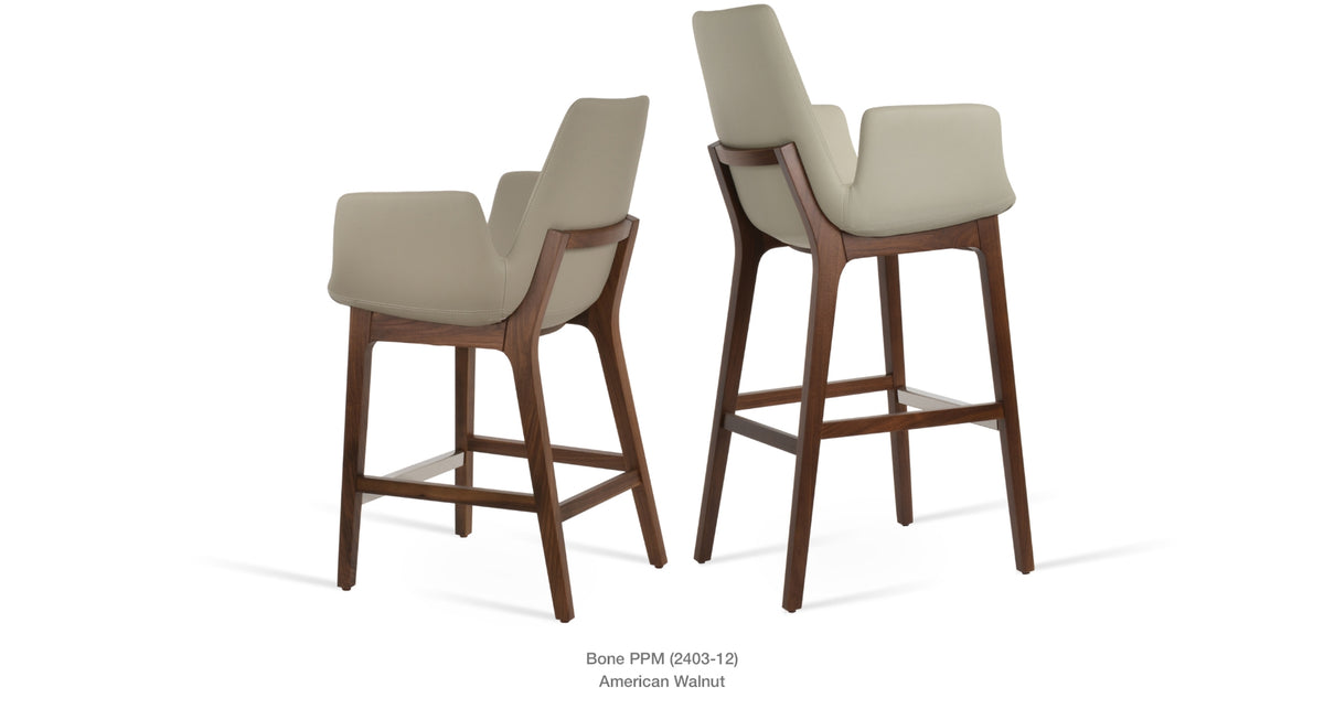 Eiffel Arm HB Wood Stools - compact and stylish design | Image 12 | InSTYLE Home & Rugs
