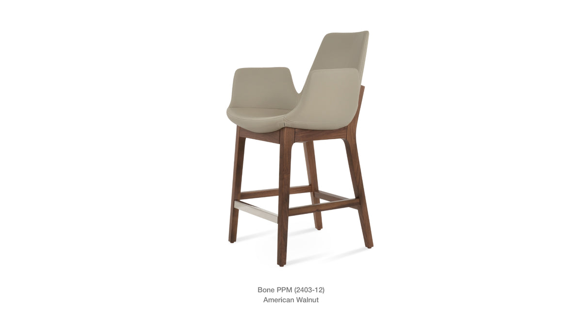 Eiffel Arm HB Wood Stools - compact and stylish design | Image 13 | InSTYLE Home & Rugs