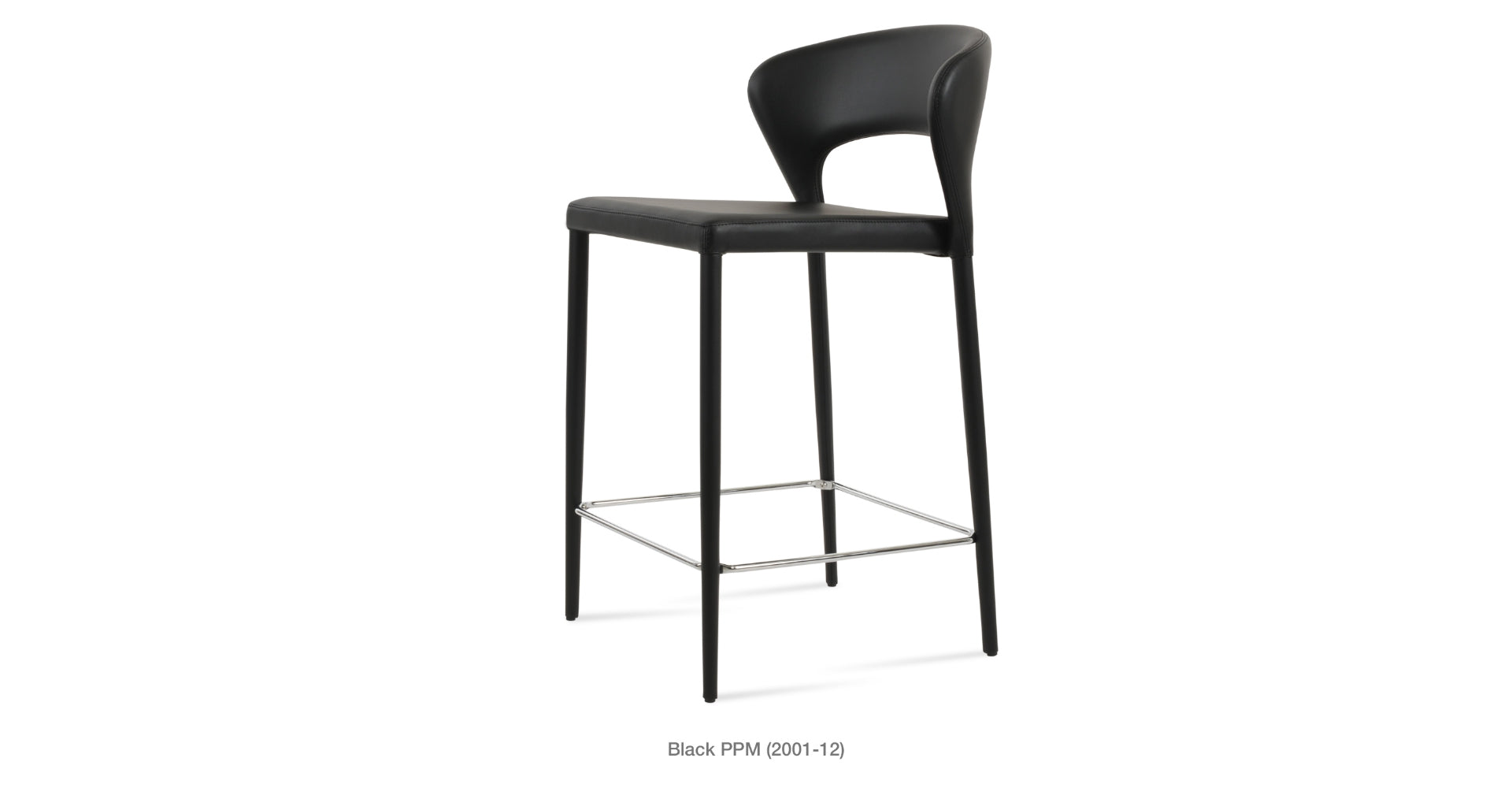 Prada Stool Full Uph. - compact and stylish design | Image 2 | InSTYLE Home & Rugs