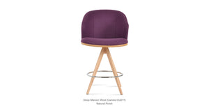 Athena Pyramid MW Swivel Stools - available in various heights | Image 9 | InSTYLE Home & Rugs