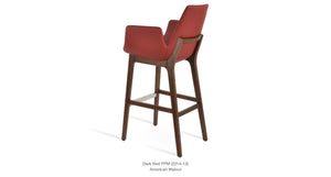 Eiffel Arm HB Wood Stools - compact and stylish design | Image 6 | InSTYLE Home & Rugs