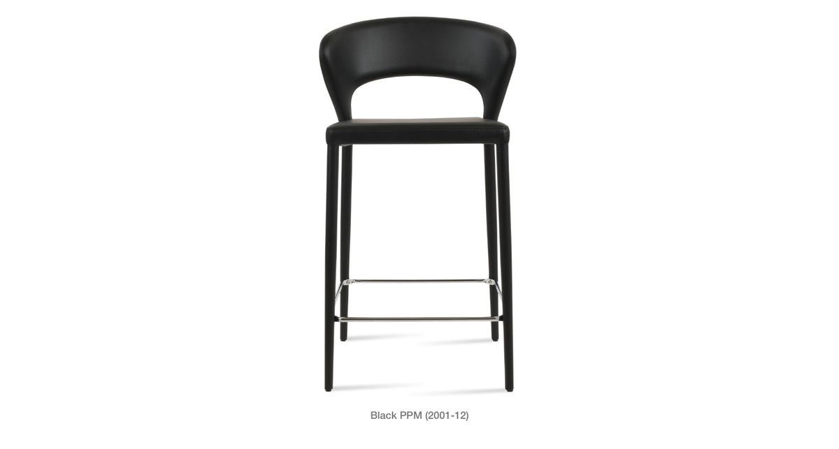 Prada Stool Full Uph. - compact and stylish design | Image 5 | InSTYLE Home & Rugs