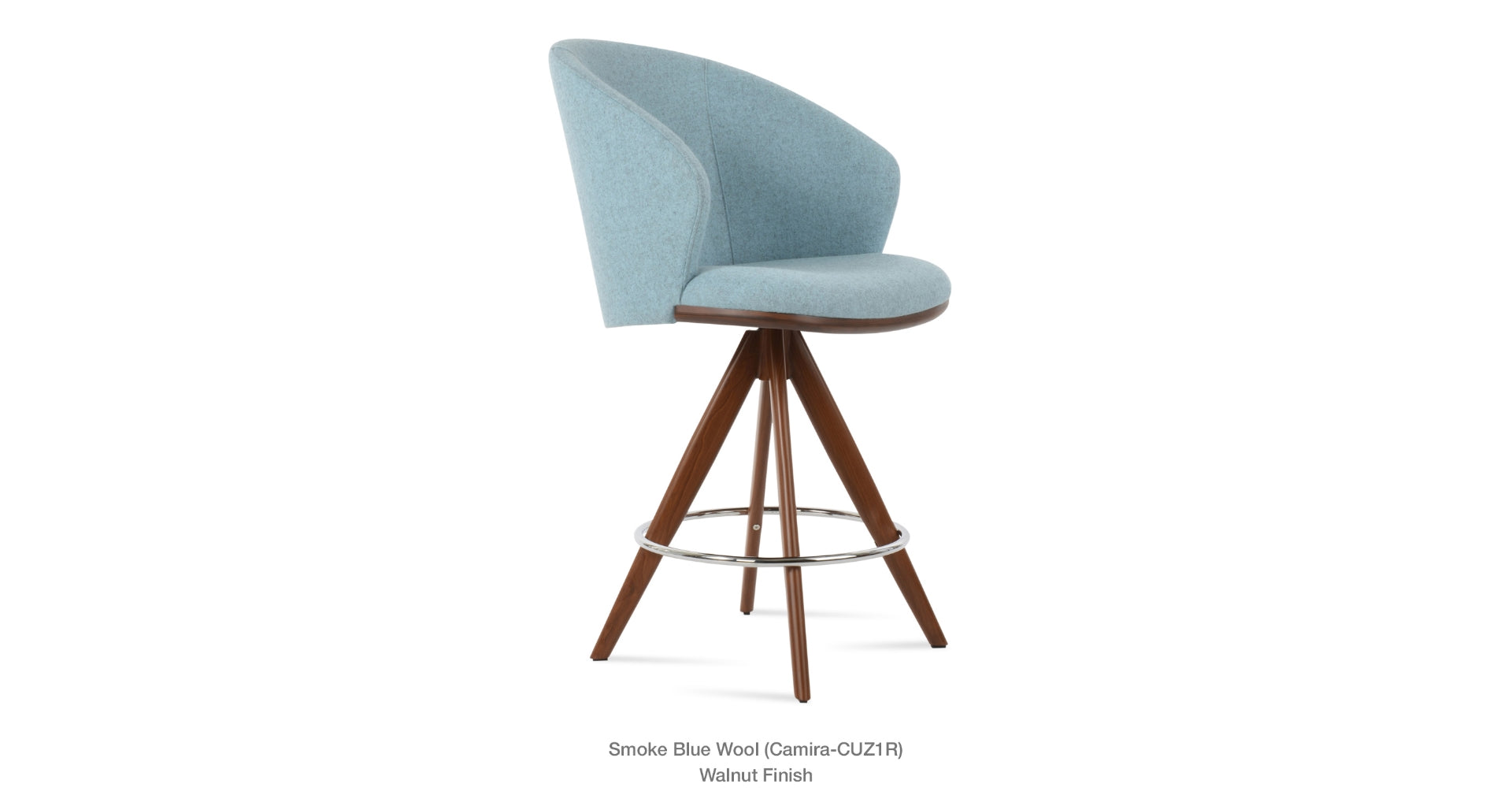 Athena Pyramid MW Swivel Stools - available in various heights | Image 14 | InSTYLE Home & Rugs