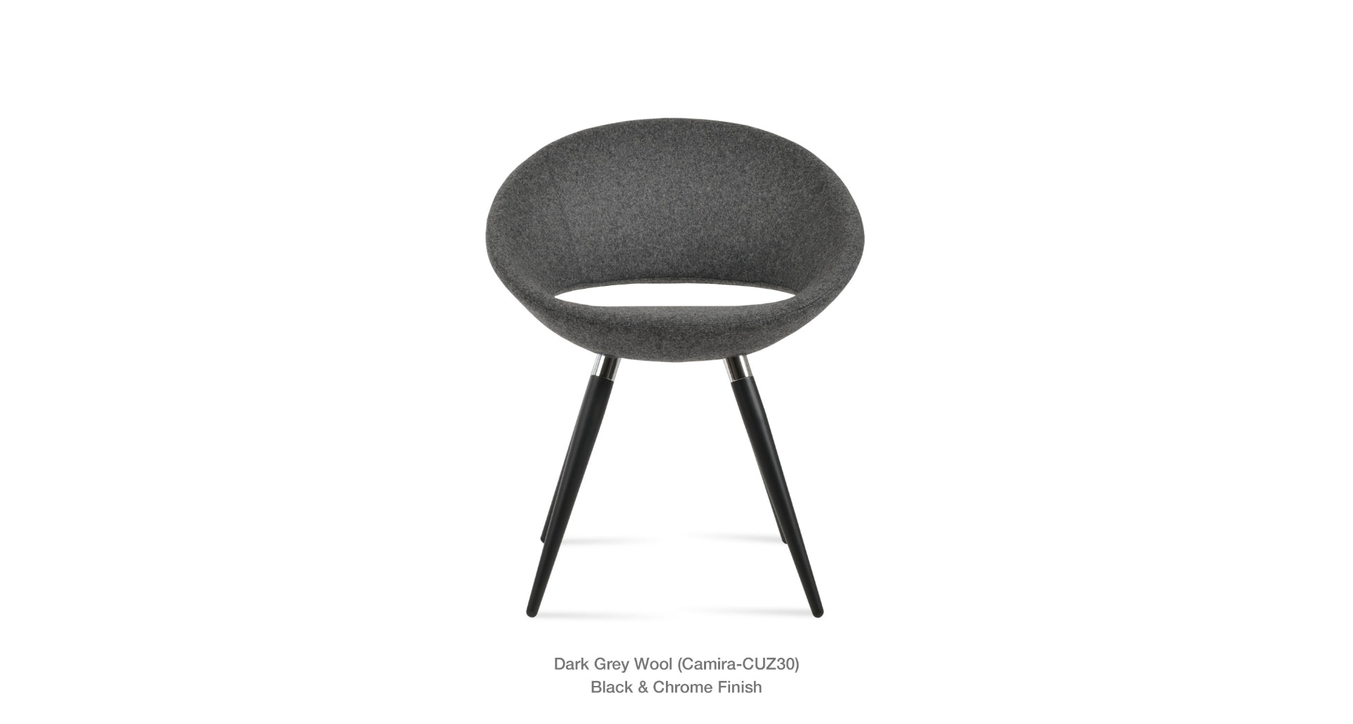 Crescent Ana Chair - comfortable seating for dining and office spaces | Image 6 | InSTYLE Home & Rugs