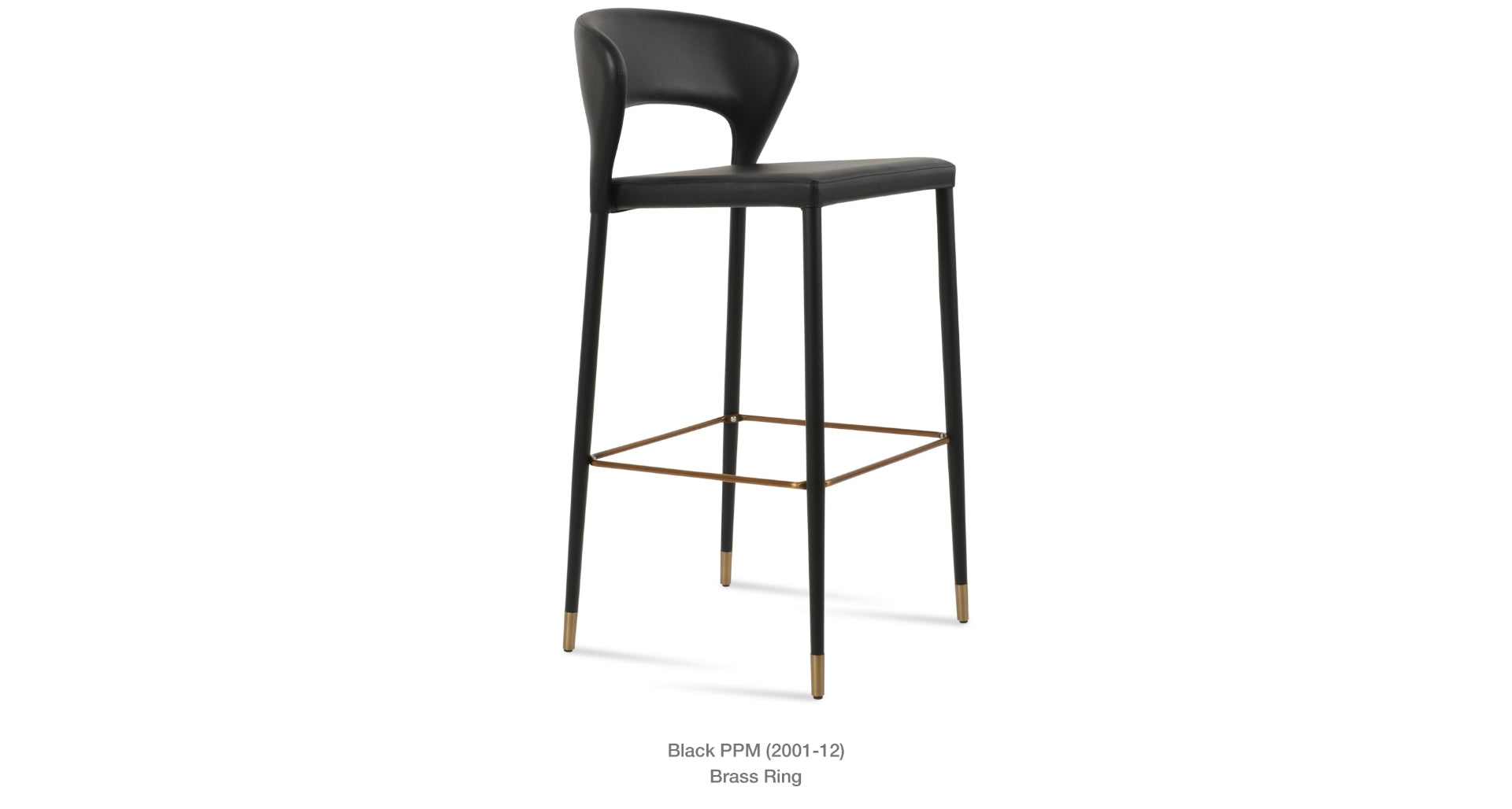 Prada Stool Full Uph. - compact and stylish design | Image 9 | InSTYLE Home & Rugs