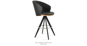 Athena Pyramid MW Swivel Stools - available in various heights | Image 16 | InSTYLE Home & Rugs